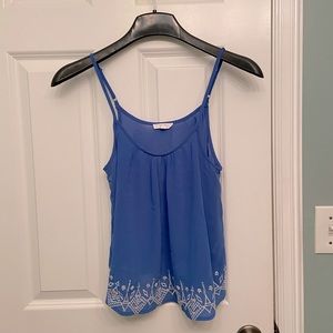 Blue Tank Top